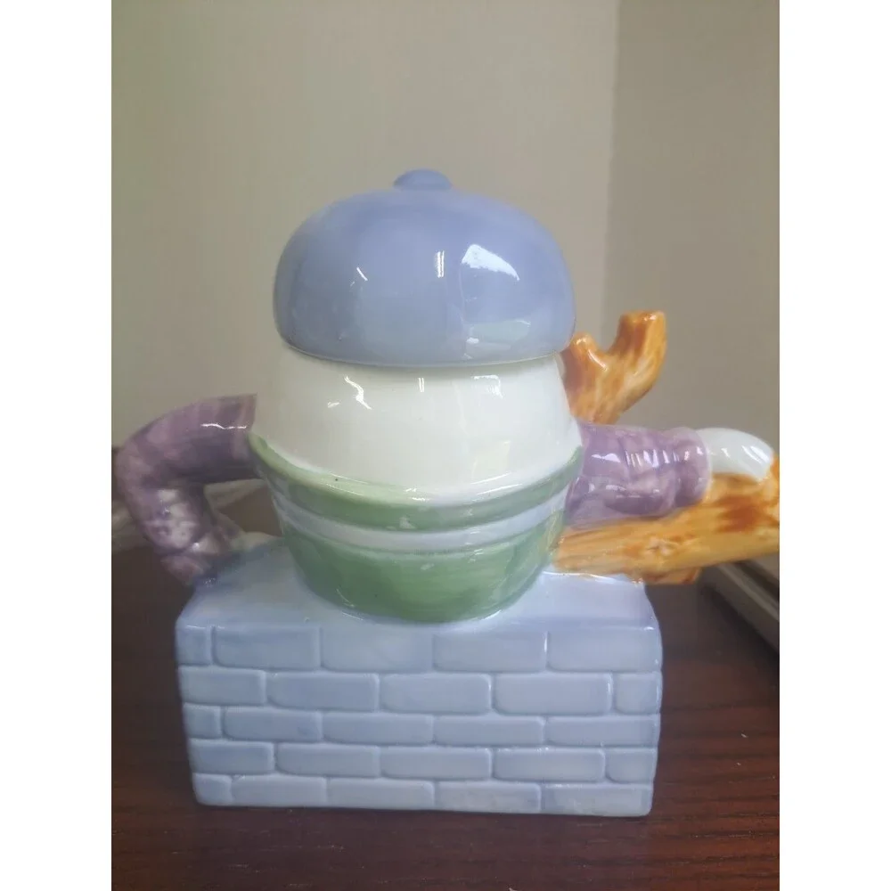 Vintage Fietx Humpty Dumpty Ceramic Teapot